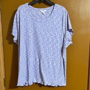 Terra & Sky purple/pink multi Short Sleeve Top